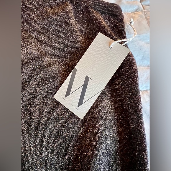 NWT Worthington black and metallic gold sleeveless top. Women’s size XL. - Picture 4 of 8